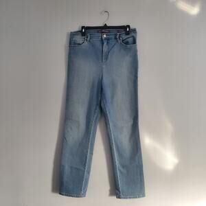 Gloria Vanderbilt Amanda Blue Wash Jeans 12